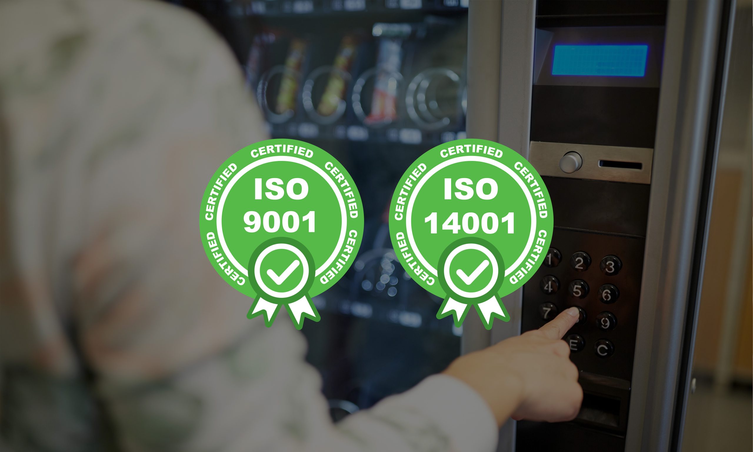 Única empresa de Vending de Gipuzkoa con doble certificación ISO
