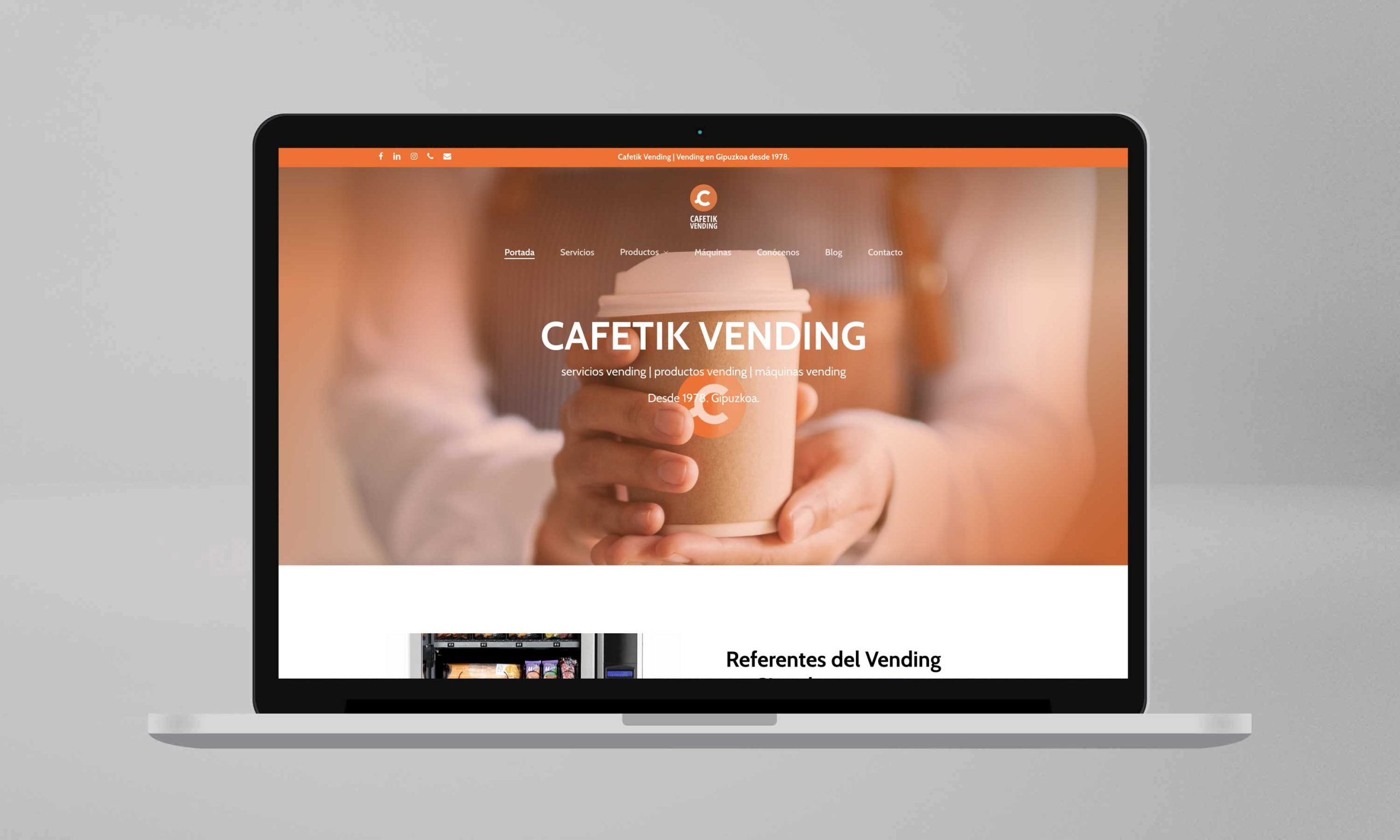 Cafetik Vending estrena su nueva Web